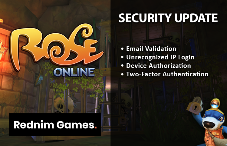 New game account security measures